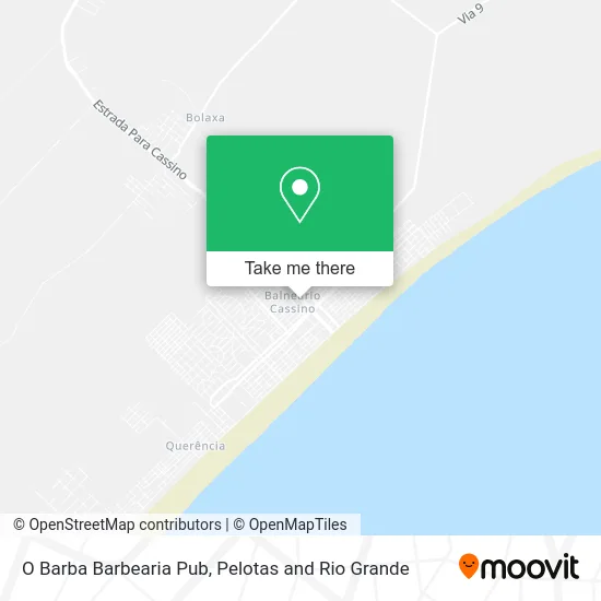 O Barba Barbearia Pub map