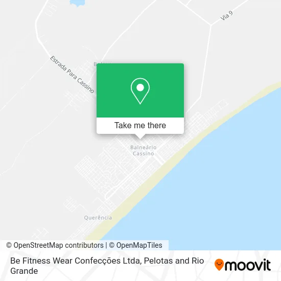Be Fitness Wear Confecções Ltda map