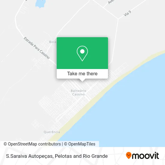 S.Saraiva Autopeças map