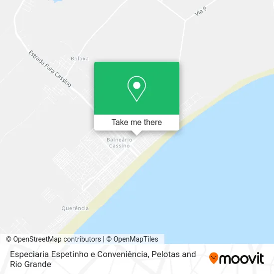 Mapa Especiaria Espetinho e Conveniência