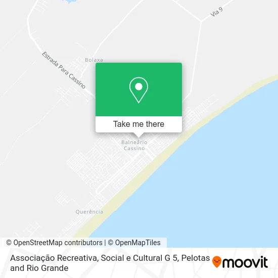 Associação Recreativa, Social e Cultural G 5 map