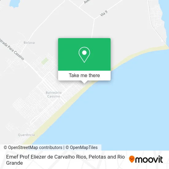 Emef Prof Eliezer de Carvalho Rios map