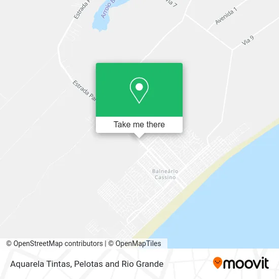 Aquarela Tintas map