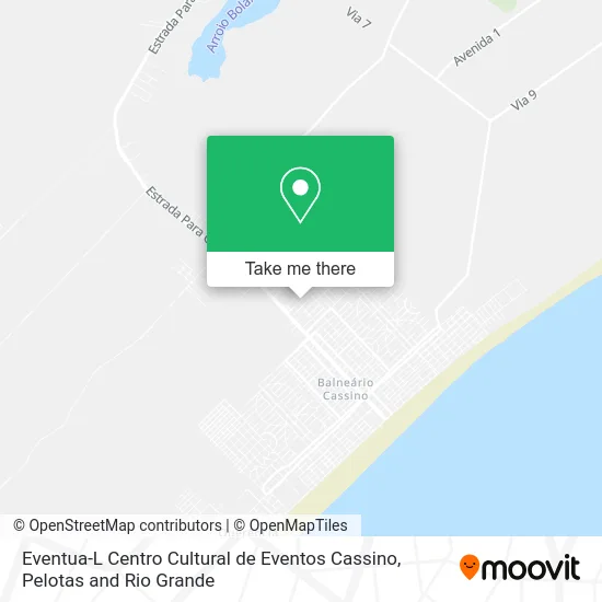 Eventua-L Centro Cultural de Eventos Cassino map