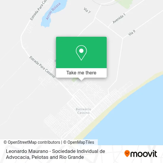 Mapa Leonardo Maurano - Sociedade Individual de Advocacia