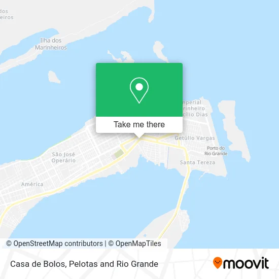 Mapa Casa de Bolos