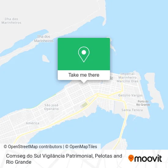 Comseg do Sul Vigilância Patrimonial map