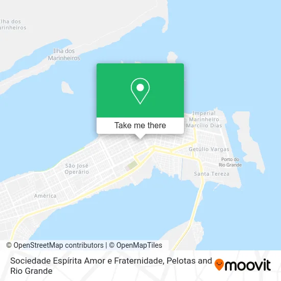 Sociedade Espírita Amor e Fraternidade map