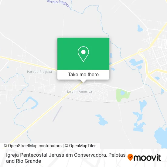 Igreja Pentecostal Jerusalém Conservadora map