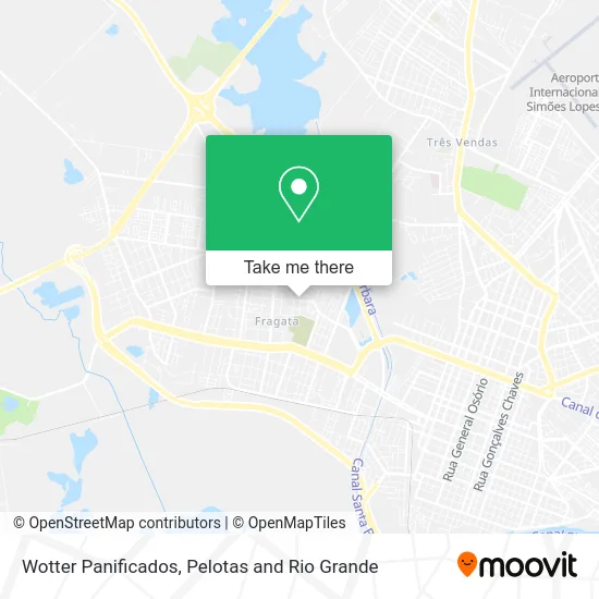 Wotter Panificados map