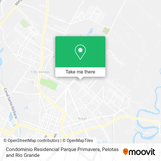 Condomínio Residencial Parque Primavera map