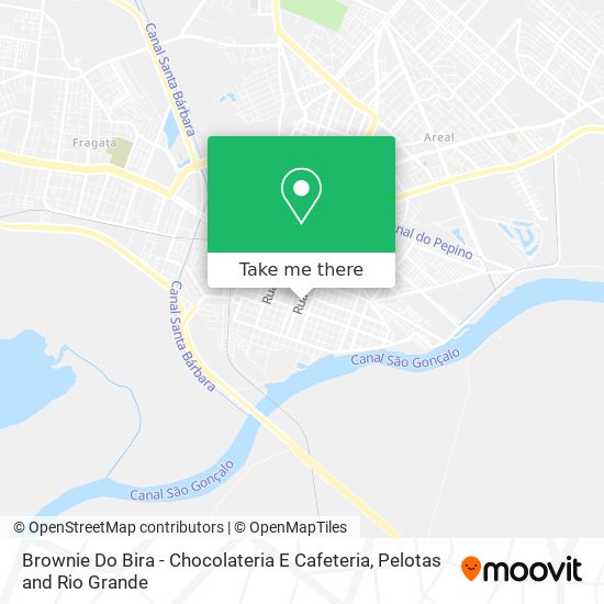 Mapa Brownie Do Bira - Chocolateria E Cafeteria