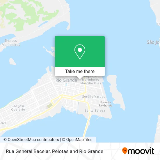 Rua General Bacelar map