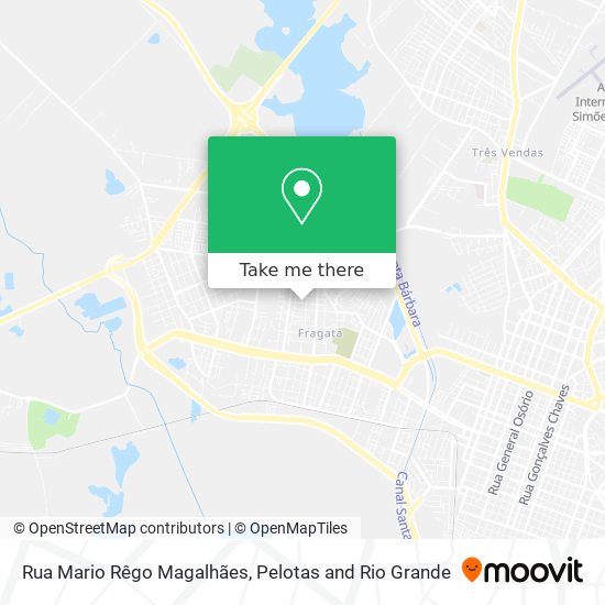 Rua Mario Rêgo Magalhães map