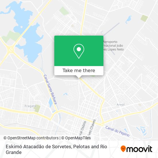 Eskimó Atacadão de Sorvetes map