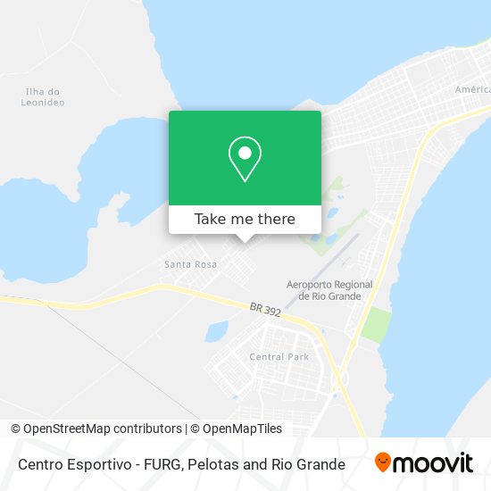 Centro Esportivo - FURG map