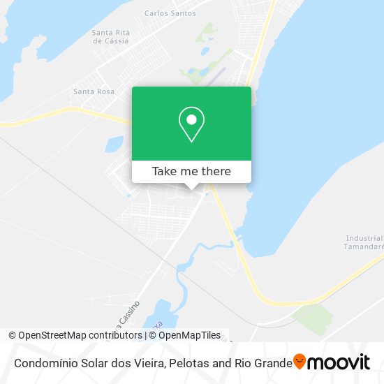 Mapa Condomínio Solar dos Vieira