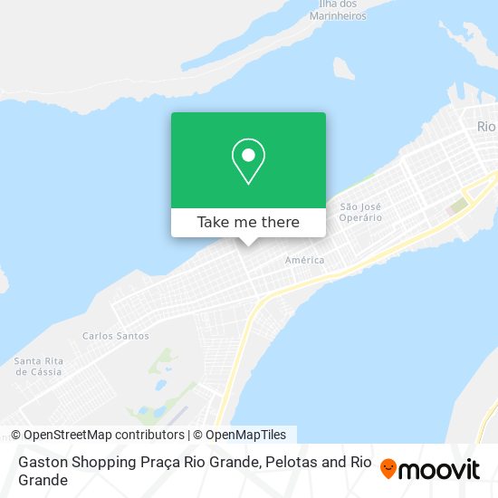 Gaston Shopping Praça Rio Grande map