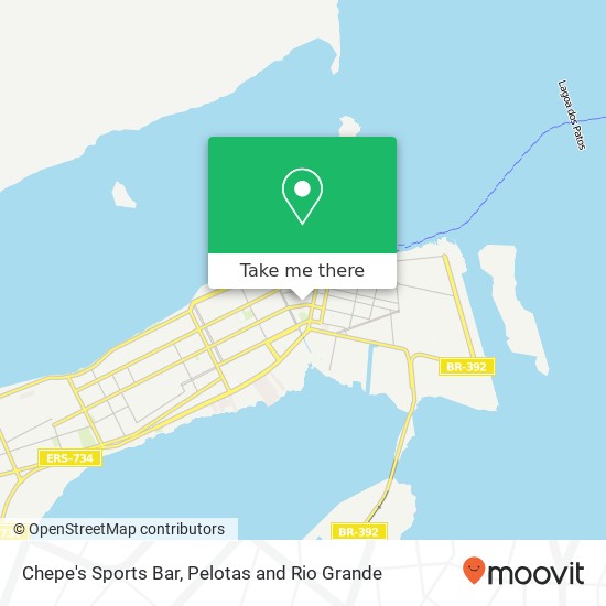 Chepe's Sports Bar map