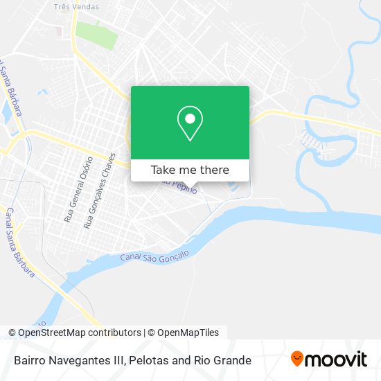 Bairro Navegantes III map