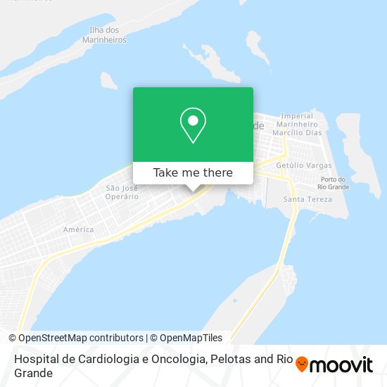 Hospital de Cardiologia e Oncologia map