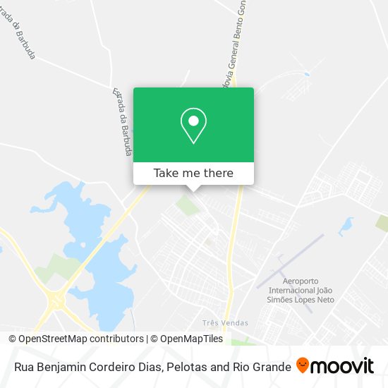 Rua Benjamin Cordeiro Dias map