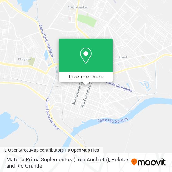 Materia Prima Suplementos (Loja Anchieta) map