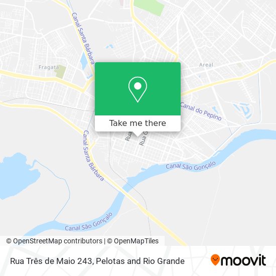 Rua Três de Maio 243 map