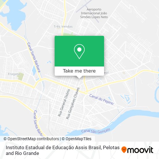 Instituto Estadual de Educação Assis Brasil map