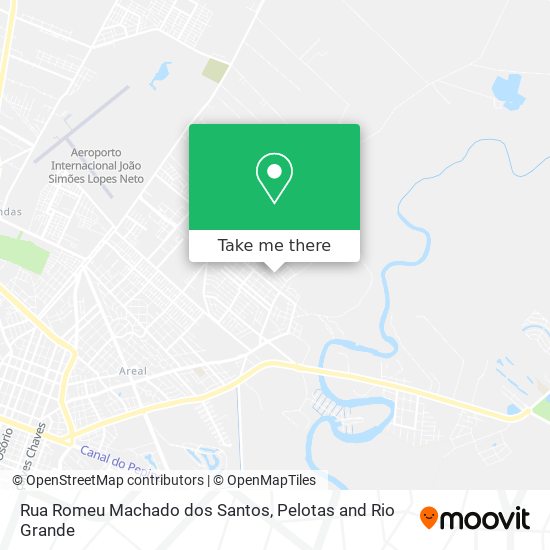 Rua Romeu Machado dos Santos map