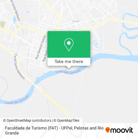 Faculdade de Turismo (FAT) - UFPel map