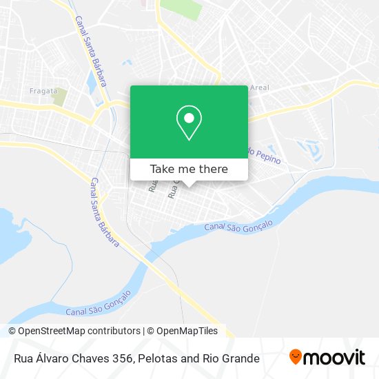 Mapa Rua Álvaro Chaves 356