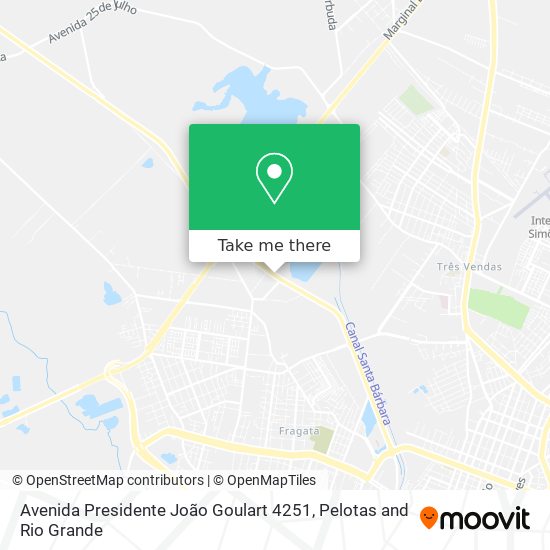 Avenida Presidente João Goulart 4251 map