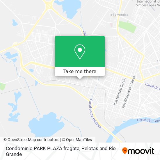 Mapa Condomínio PARK PLAZA fragata