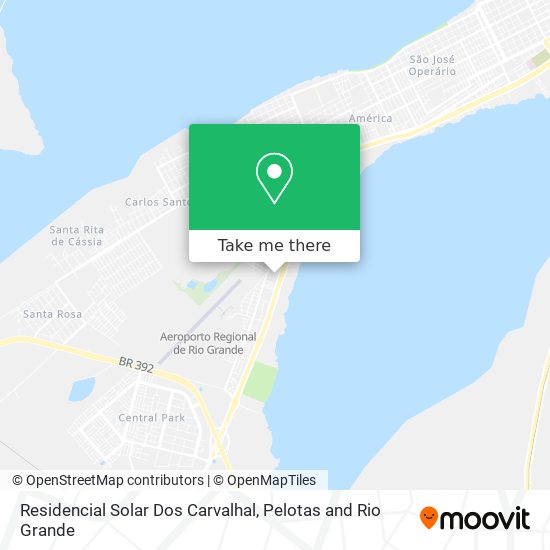 Mapa Residencial Solar Dos Carvalhal