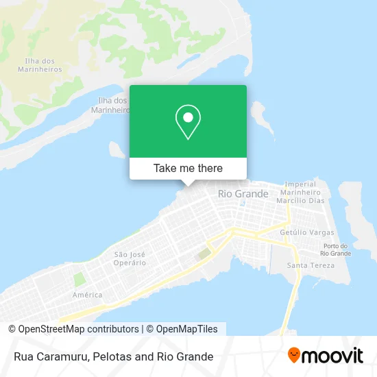 Rua Caramuru map