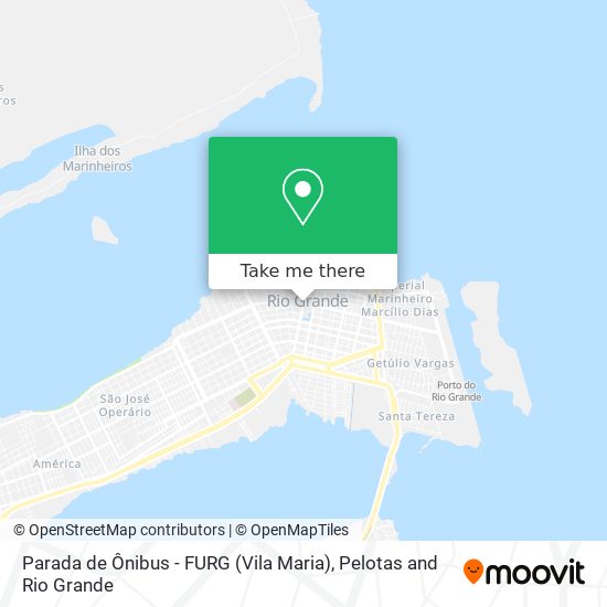 Parada de Ônibus - FURG (Vila Maria) map