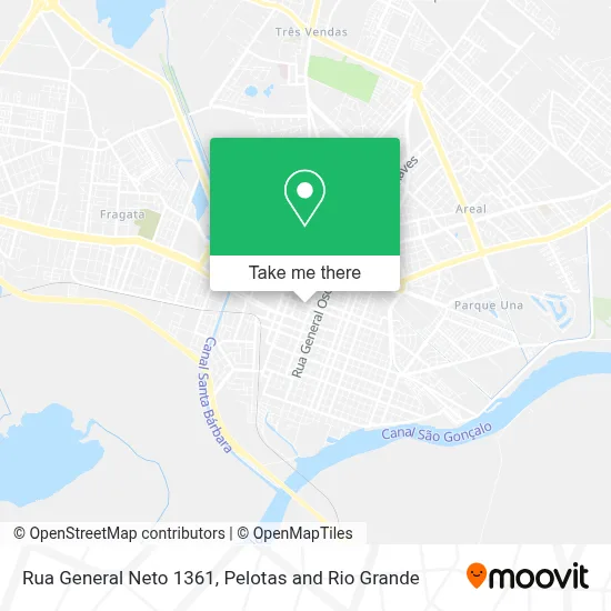 Rua General Neto 1361 map