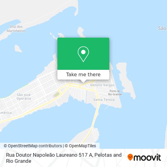 Mapa Rua Doutor Napoleão Laureano 517 A
