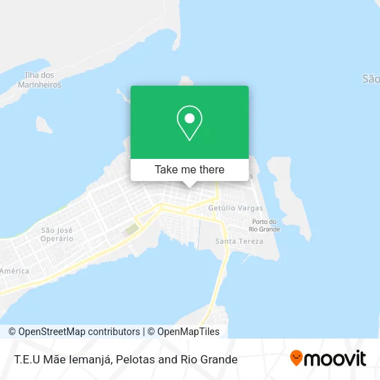 T.E.U Mãe Iemanjá map