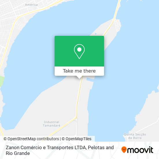 Zanon Comércio e Transportes LTDA map