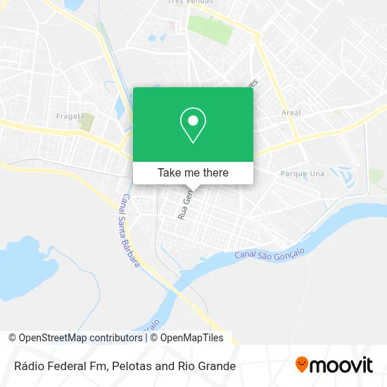 Rádio Federal Fm map
