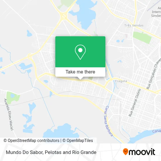 Mundo Do Sabor map