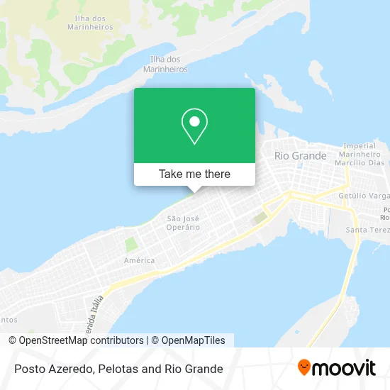 Posto Azeredo map