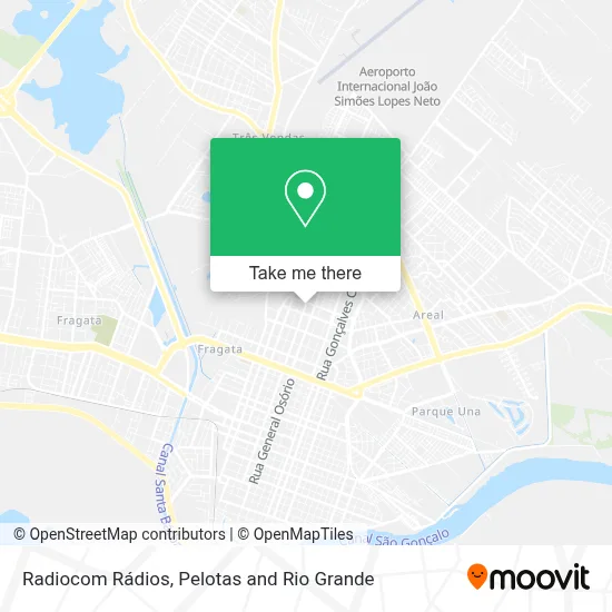 Radiocom Rádios map