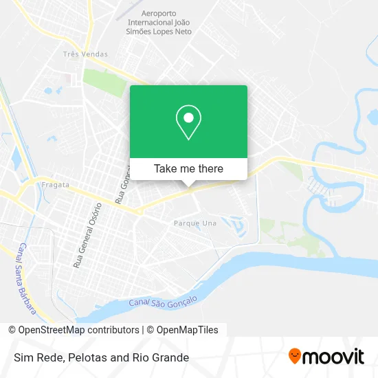 Sim Rede map