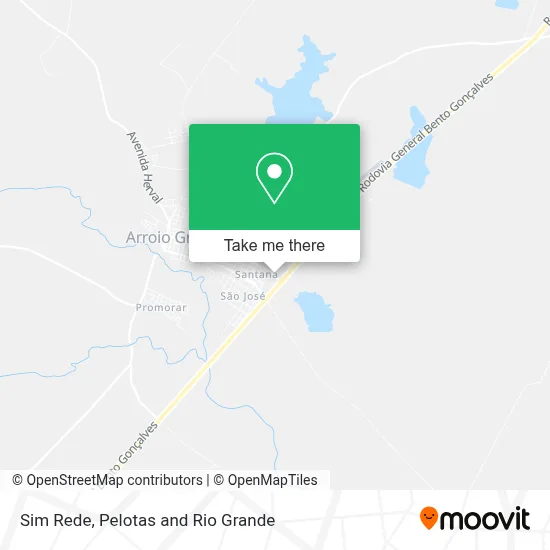 Sim Rede map
