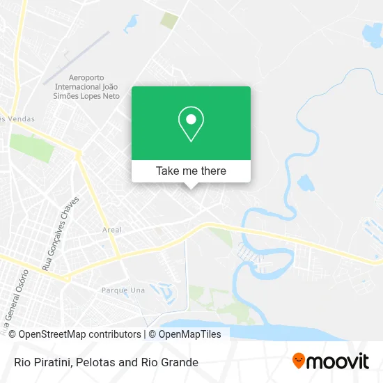 Rio Piratini map