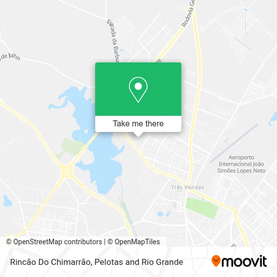 Rincão Do Chimarrão map