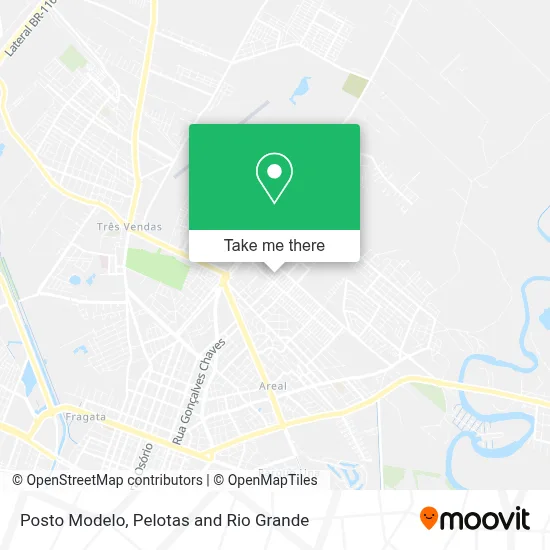 Posto Modelo map